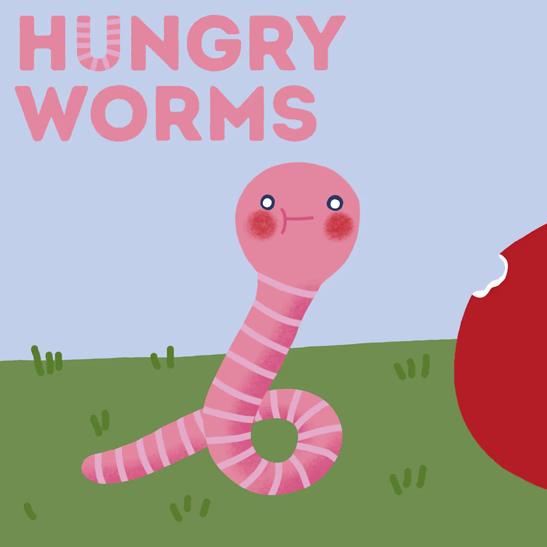 Cover image for Hungry worms
