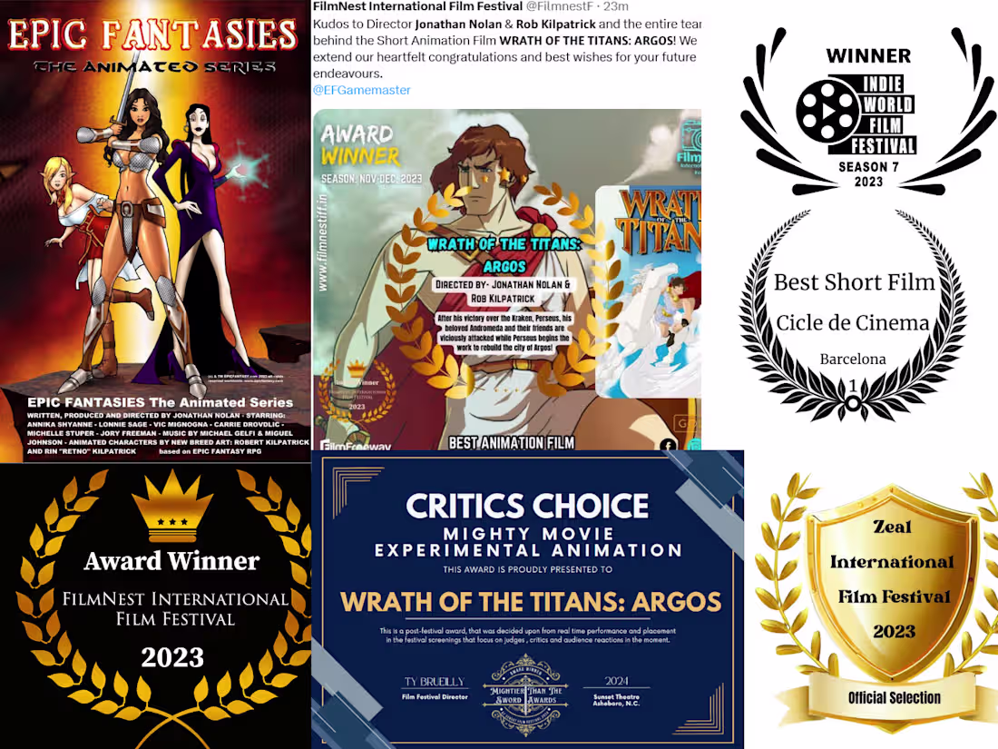 Cover image for We  create engaging  award winning Animation videos and training