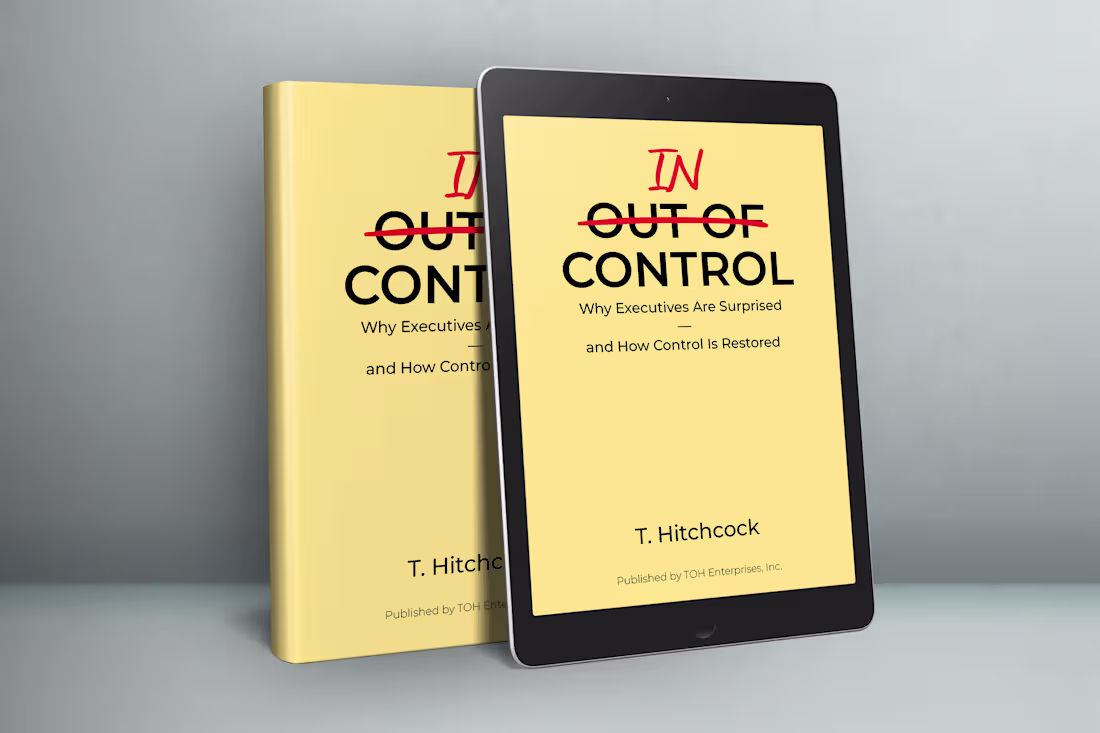 Cover image for Book Cover Design | Executive Leadership & Decision-Making