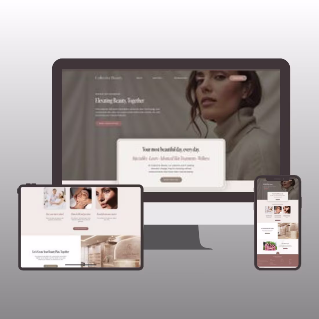 Cover image for Wix Luxury Med Spa Website