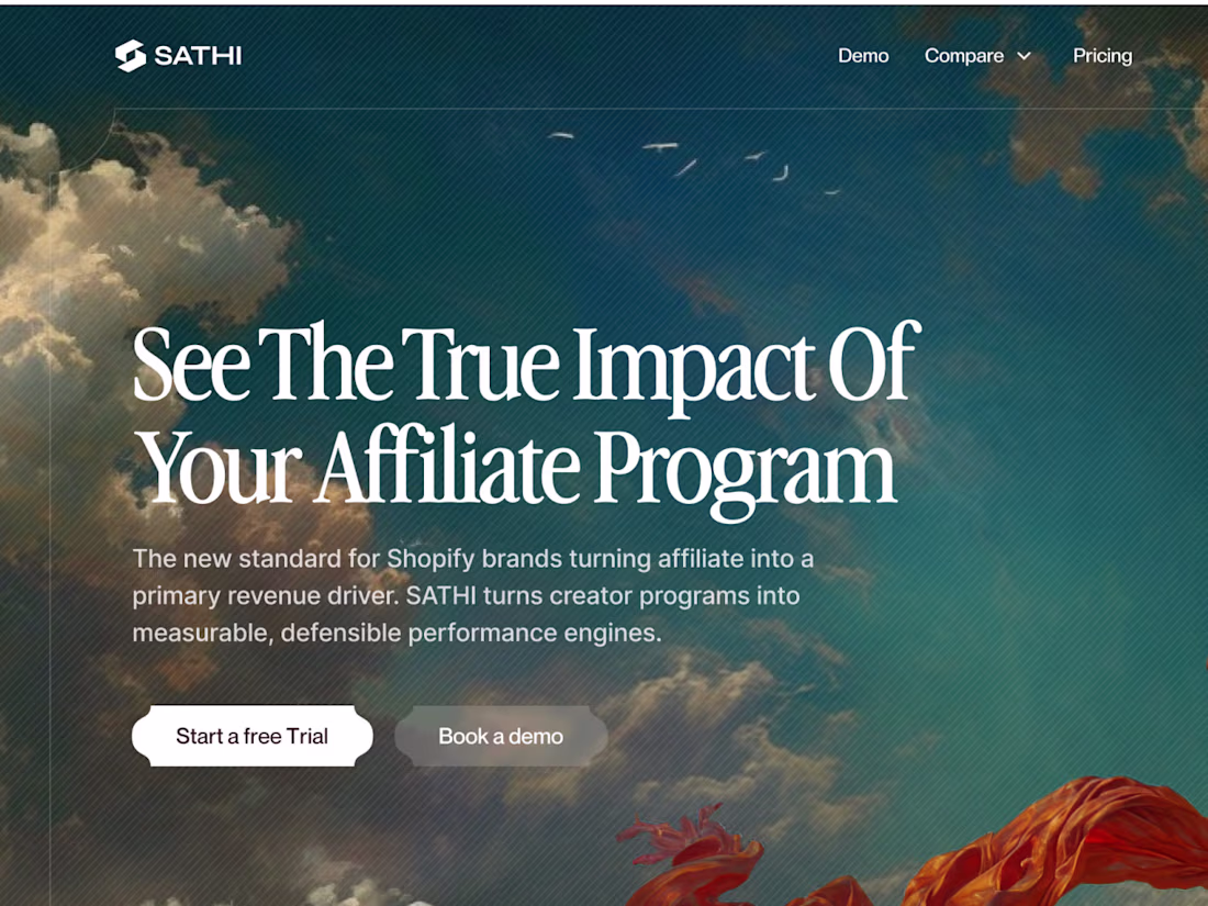 Cover image for Website design for a next-gen affiliate marketing platform
