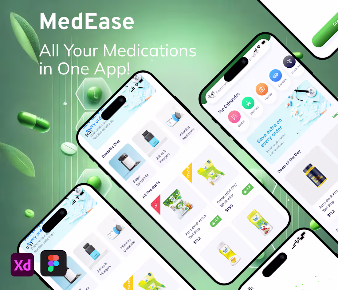Cover image for Revolutionize Your Health: MedEase - All Medicines in One App