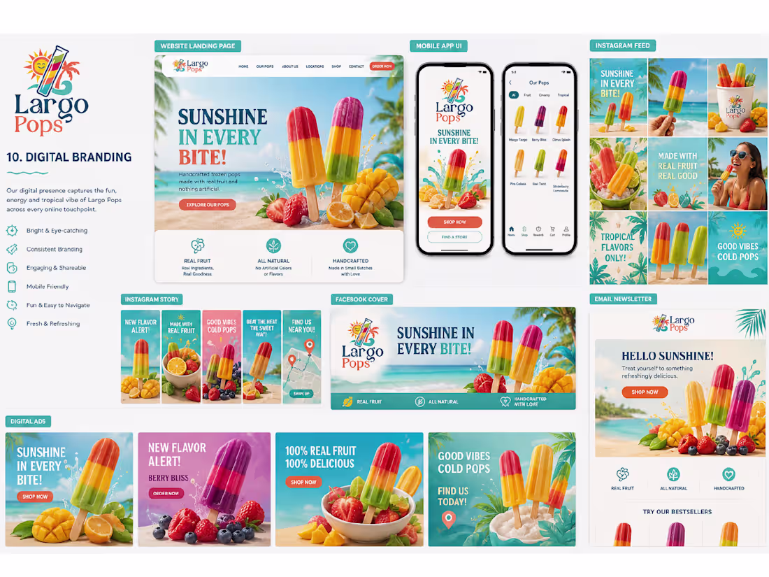 Cover image for A complete brand identity is