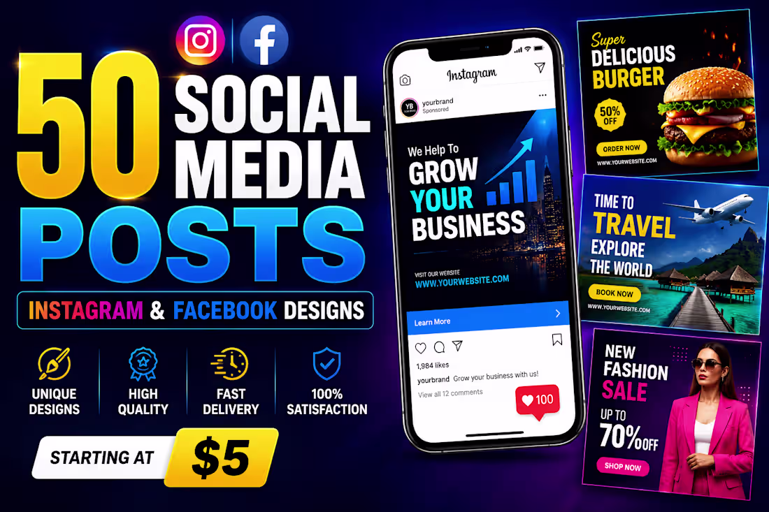 Cover image for Need eye-catching social media posts