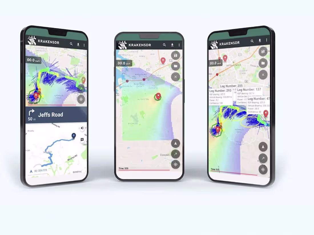 Cover image for Kraken SDR | Radio App for Direction-Finding and Asset Tracking