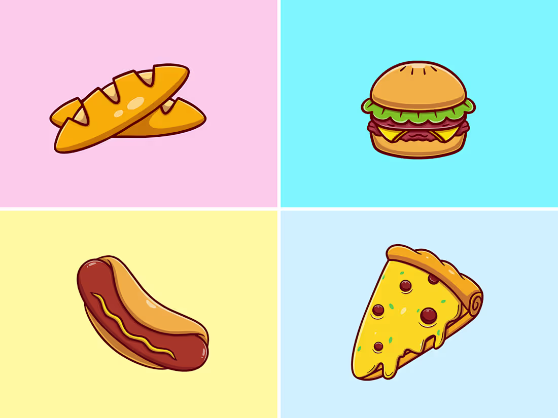 Cover image for Food Illustration :: Behance