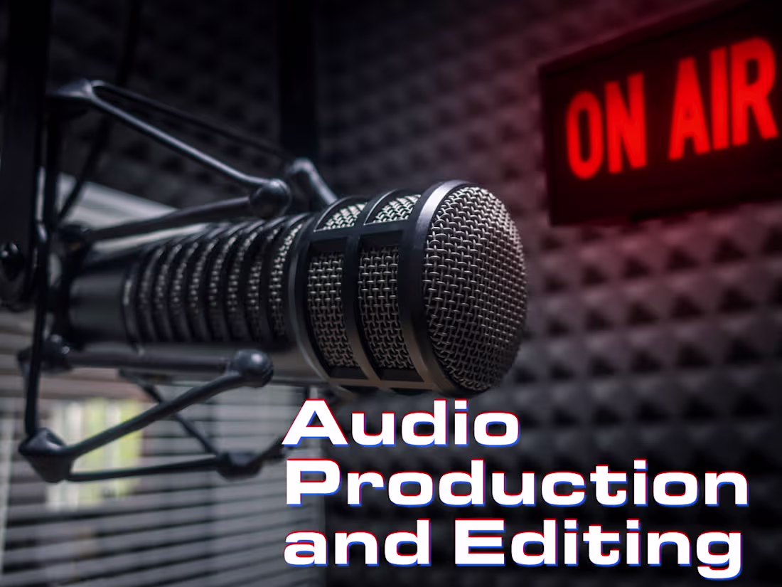 Cover image for Audio Production and Editing