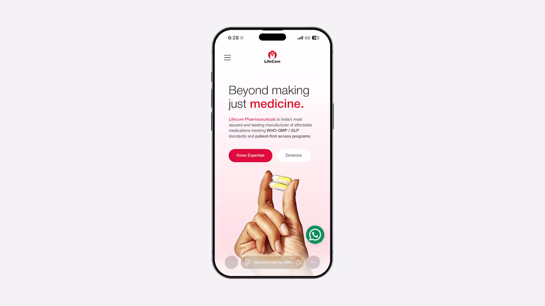 Cover image for Digital Transformation for LIFECOM Pharma