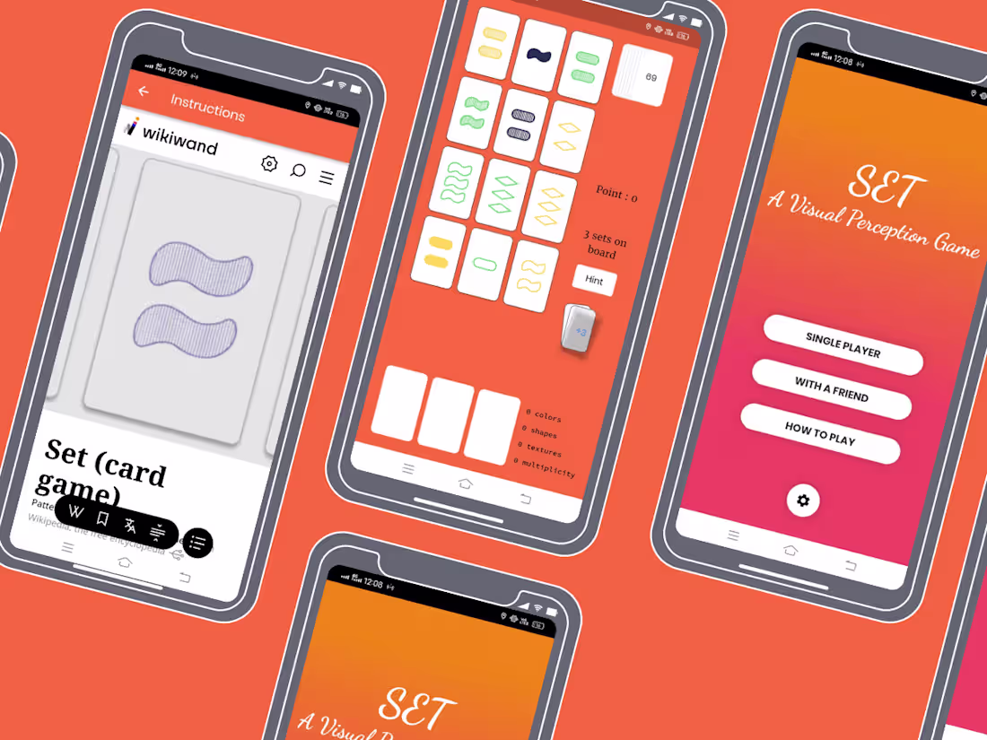 Cover image for Set-A visual perception game using flutter
