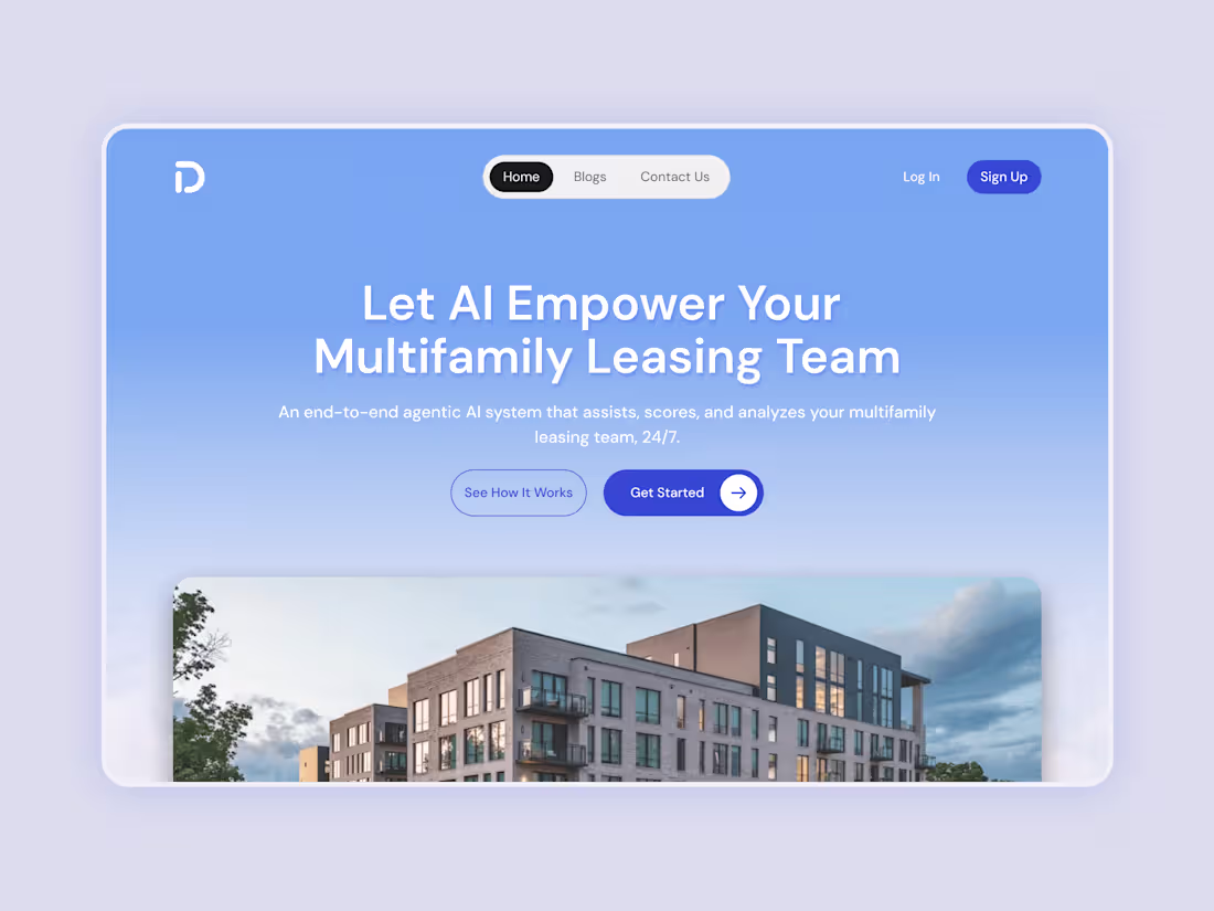 Cover image for Domiq | High-Conversion AI Platform Landing Page