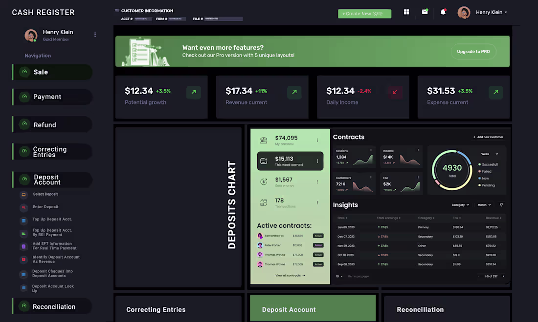 Cover image for UI & UX - Cash Register