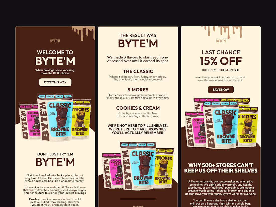 Cover image for BYTE'M (Email Marketing, Design & Brand Strategy)