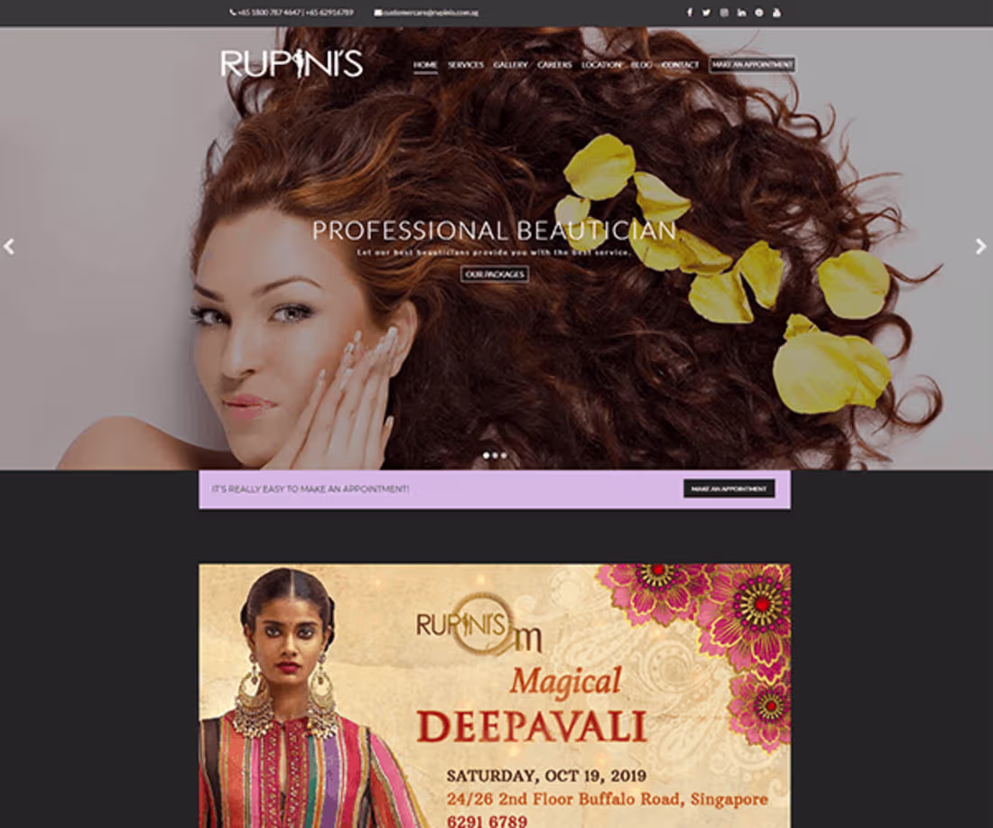 Cover image for Rupini’s is a well-established beauty
