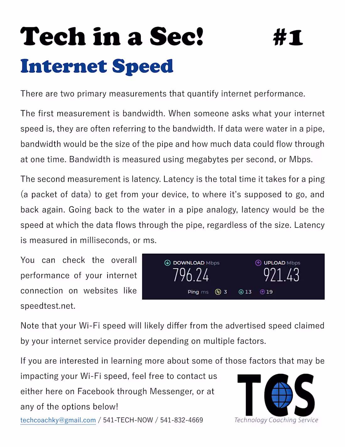 Cover image for A helpful article on how internet speed works!