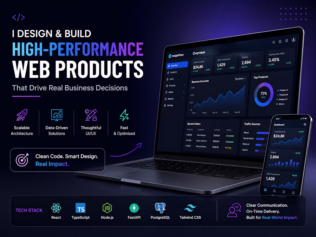 Cover image for High-Performance Web Apps & Dashboards