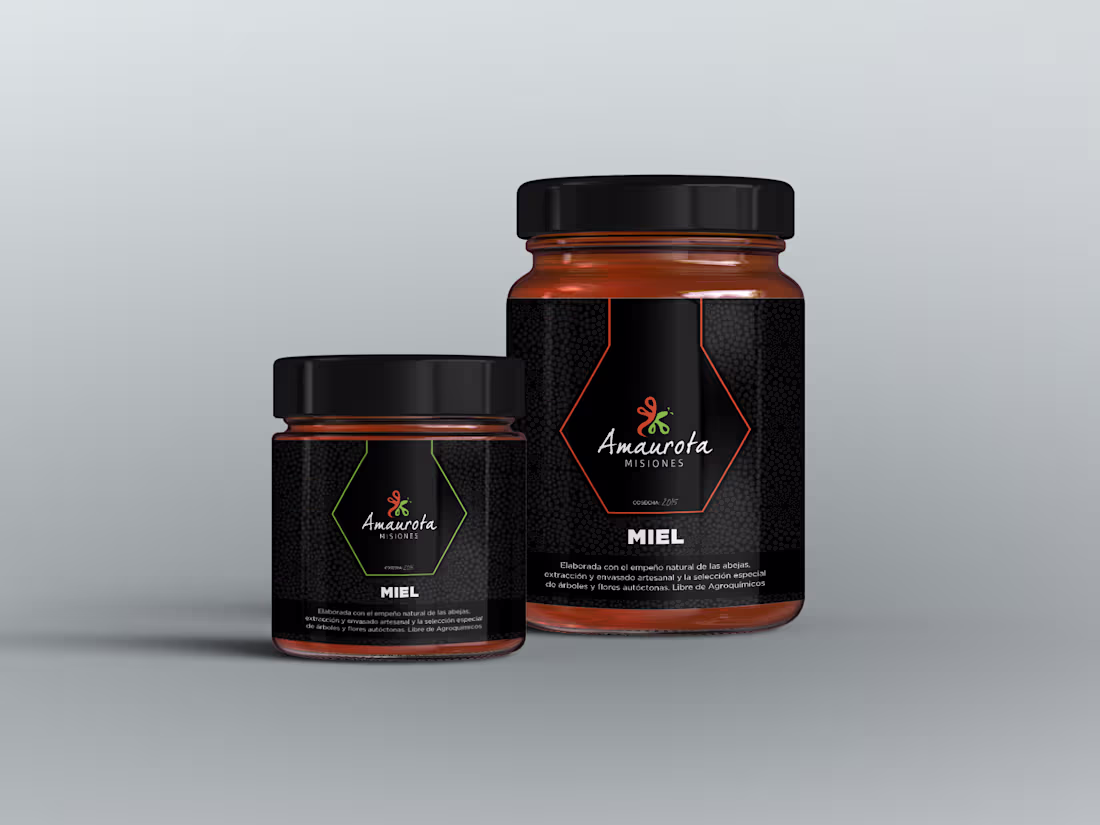 Cover image for Logo and Packaging Design.
Amaurota Miel.
Misiones,