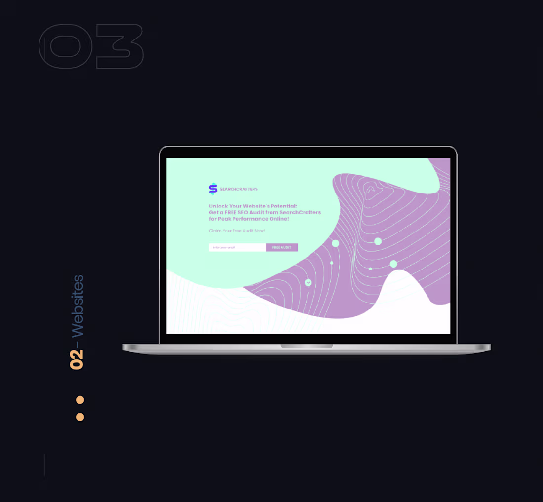 Cover image for SearchCrafters Landing Page
To design an