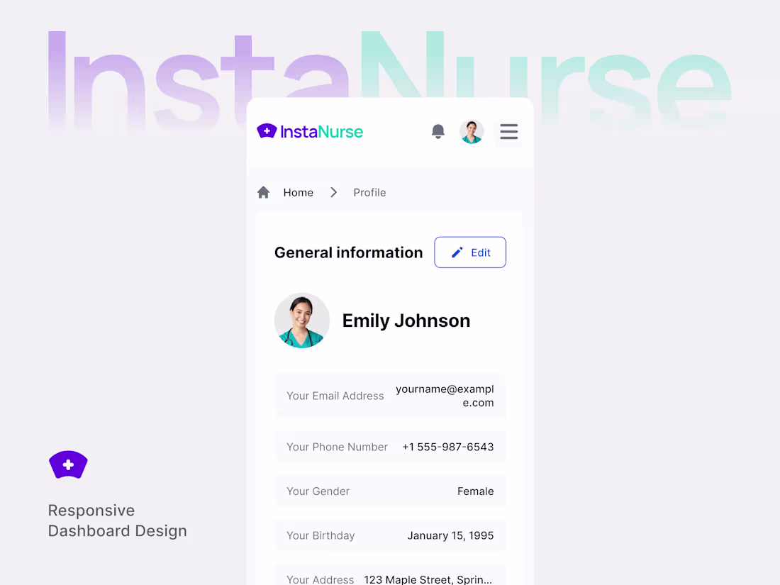 Cover image for Intuitive Profile Screen for Busy Nurses