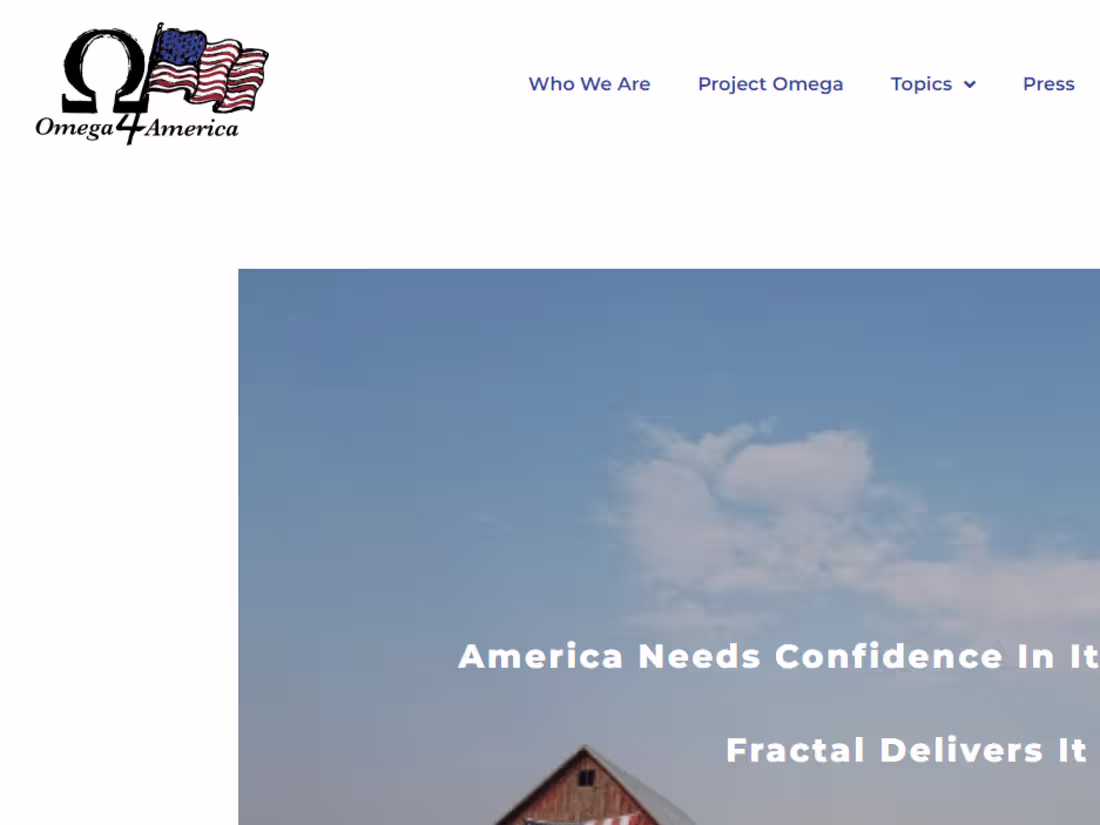 Cover image for Omega4America – A Custom WordPress Site