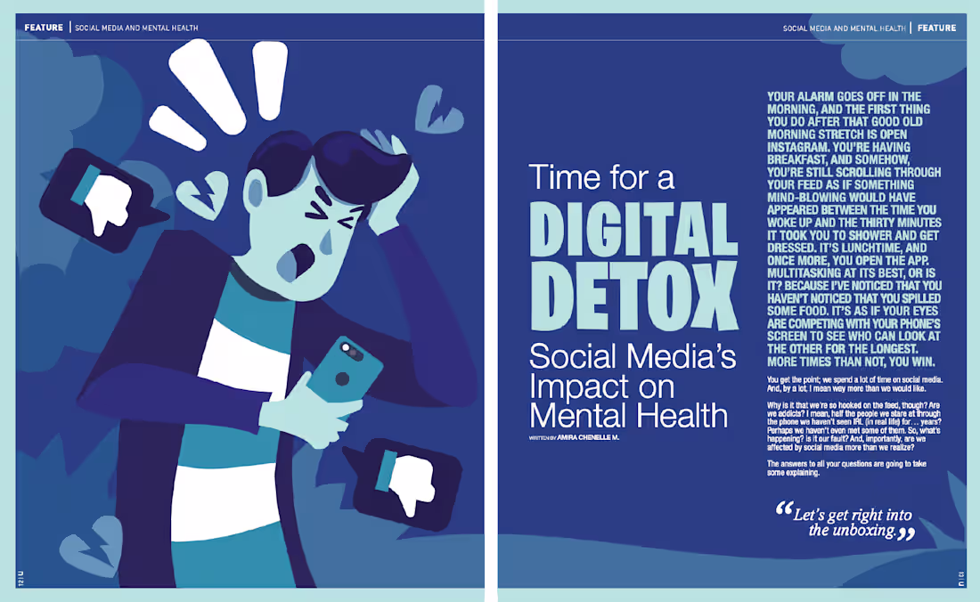 Cover image for Authored a feature article examining
