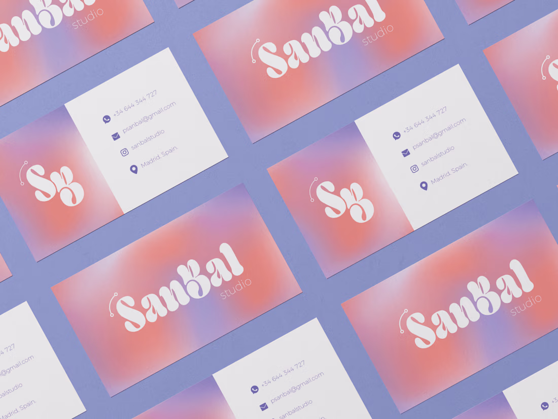 Cover image for BRANDING & VISUAL IDENTITY SANBAL STUDIO
