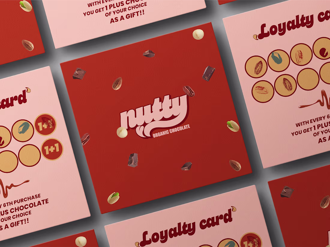 Cover image for Nutty Chocolate bars Branding