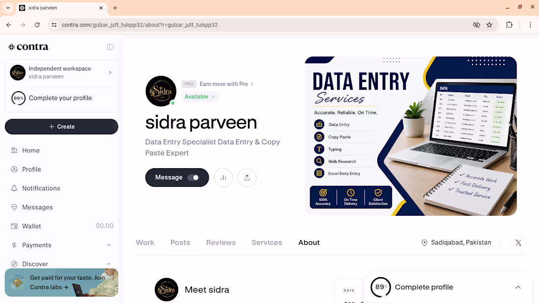 Cover image for Data entry