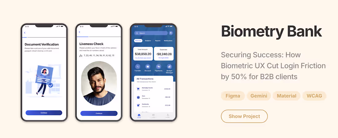 Cover image for Biometry Bank
Securing Success: How Biometric