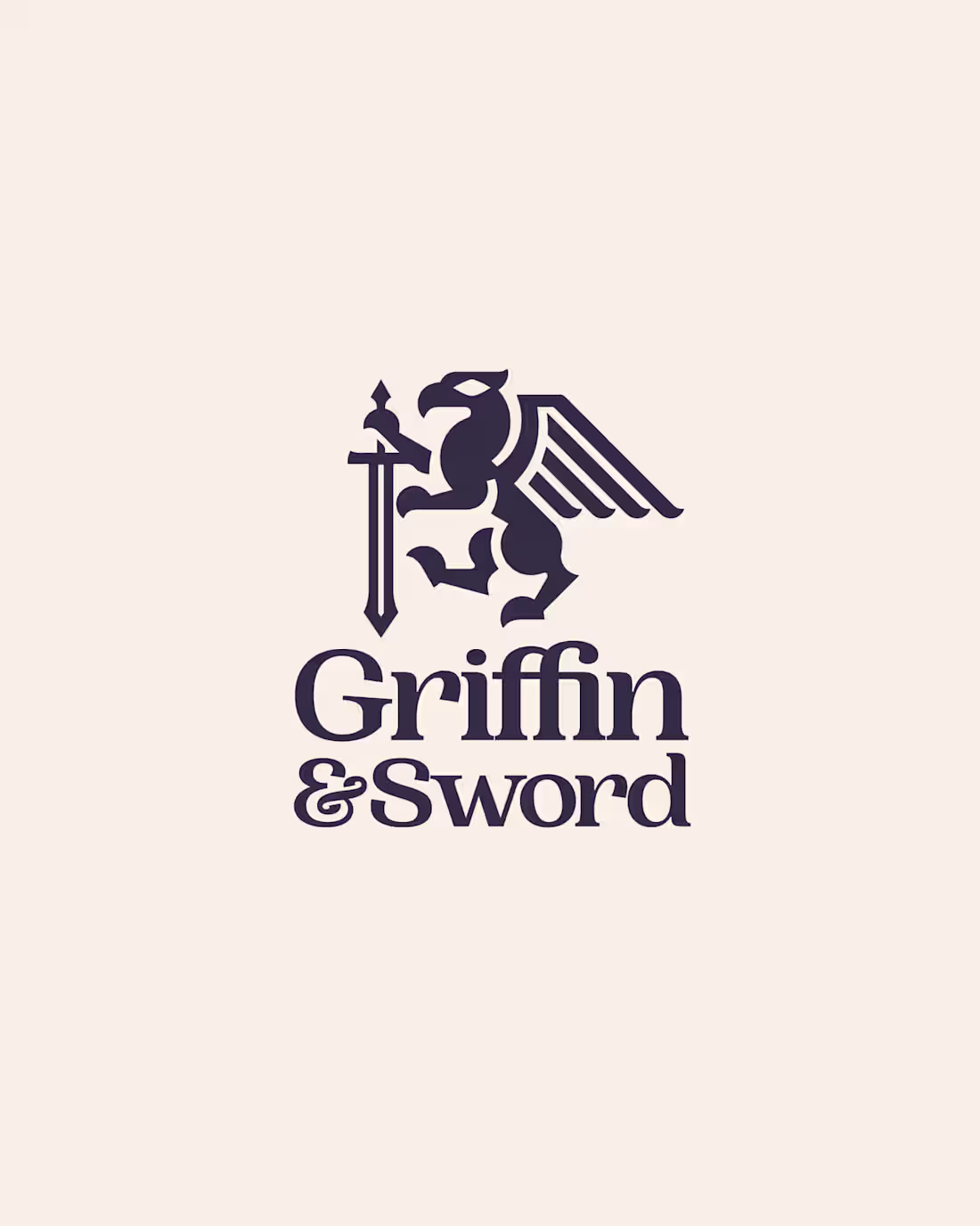 Cover image for Griffin Sword Exclusive Logo Design for Sale by Anhdodes Pub...