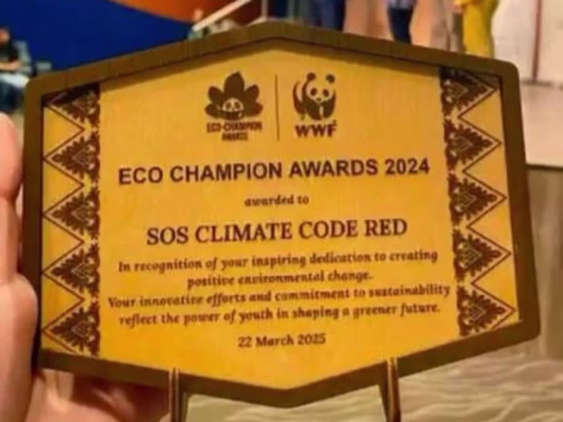 Cover image for SOS Climate Code Red by Sustainkita Malaysia