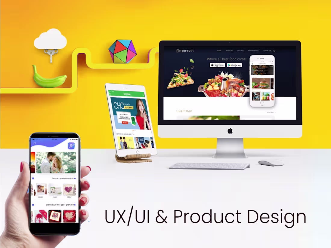 Cover image for UX/UI & Product Design