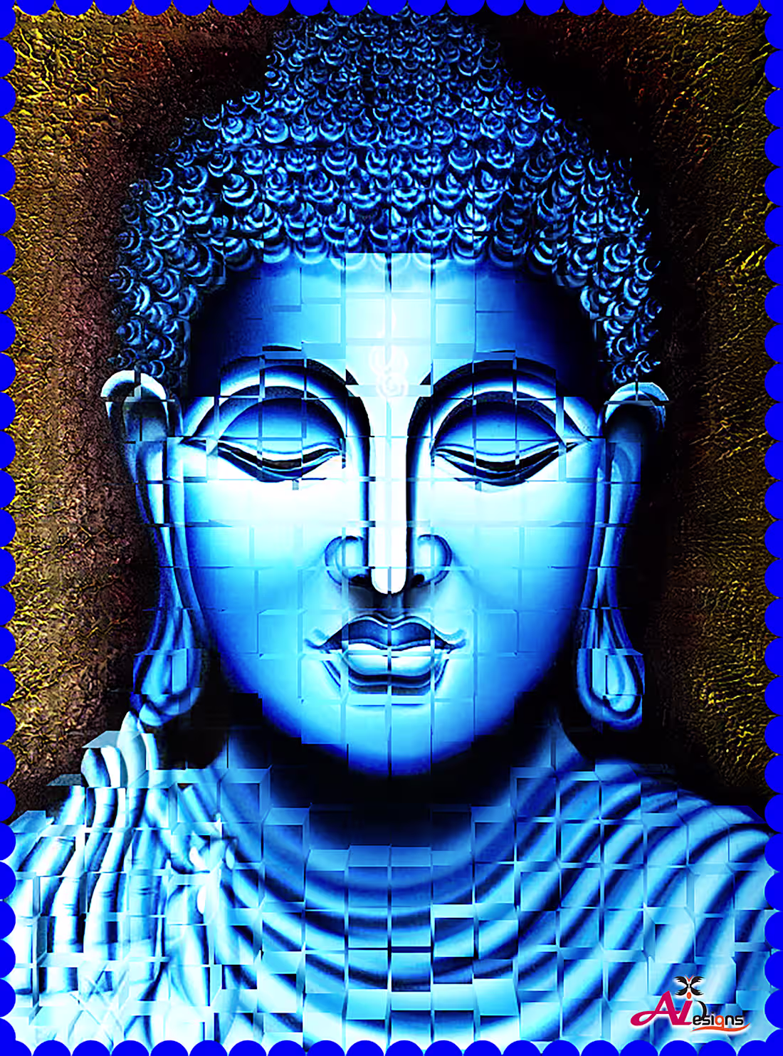 Cover image for Buddha Photo frame :: Behance