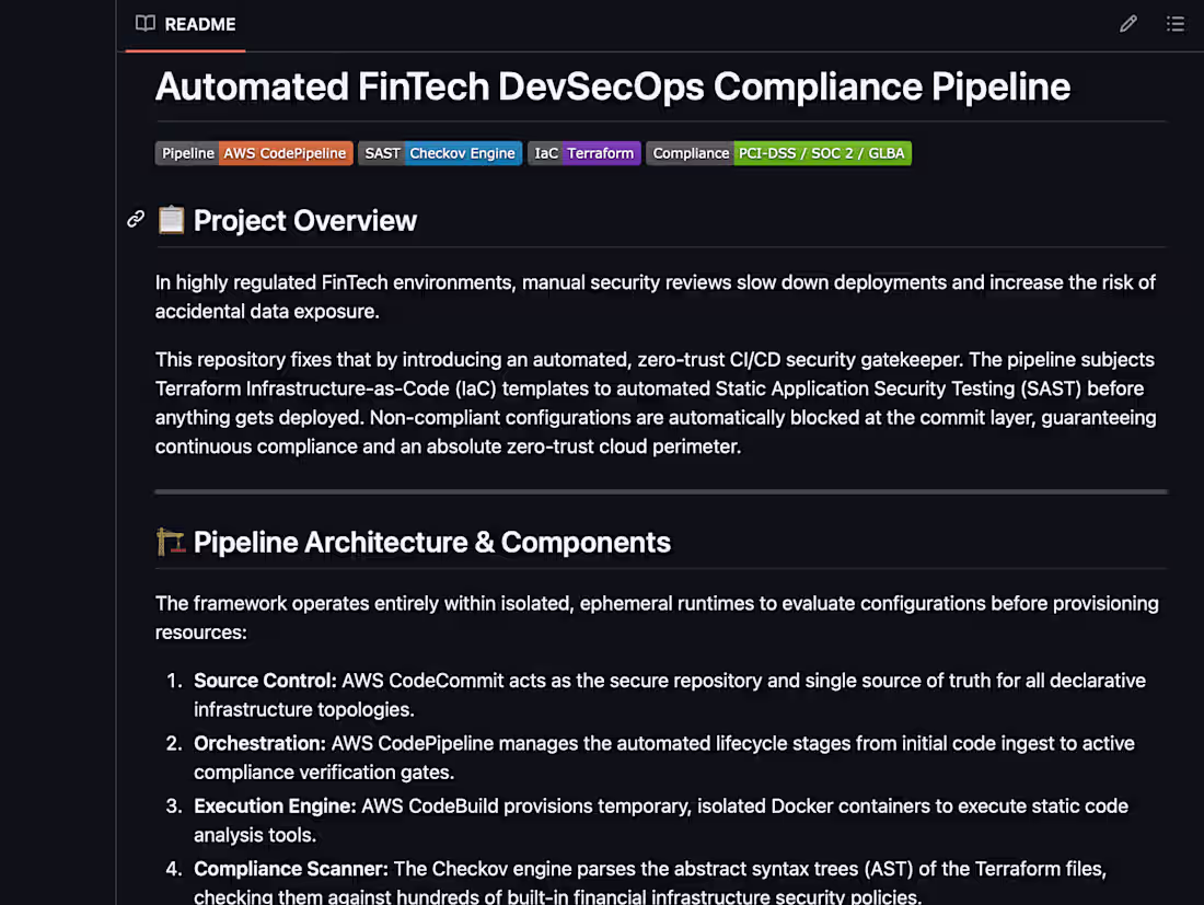 Cover image for Automated FinTech zero-trust CI/CD security