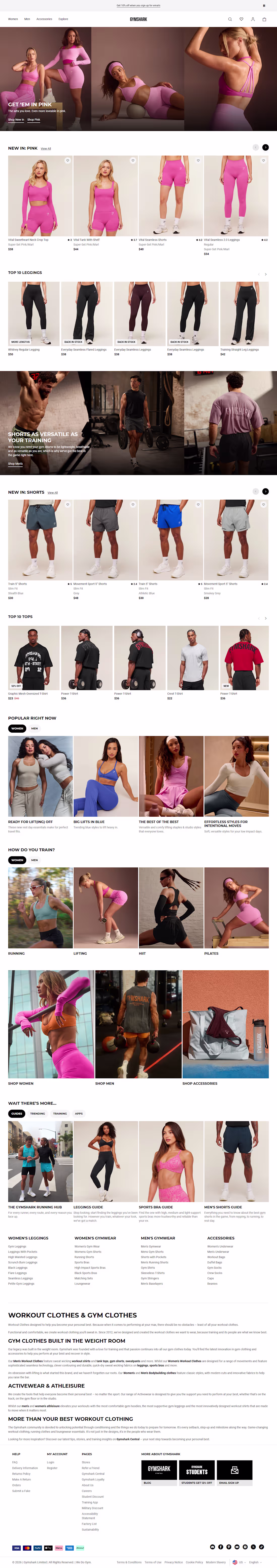 Cover image for Designed a premium Gymshark inspired