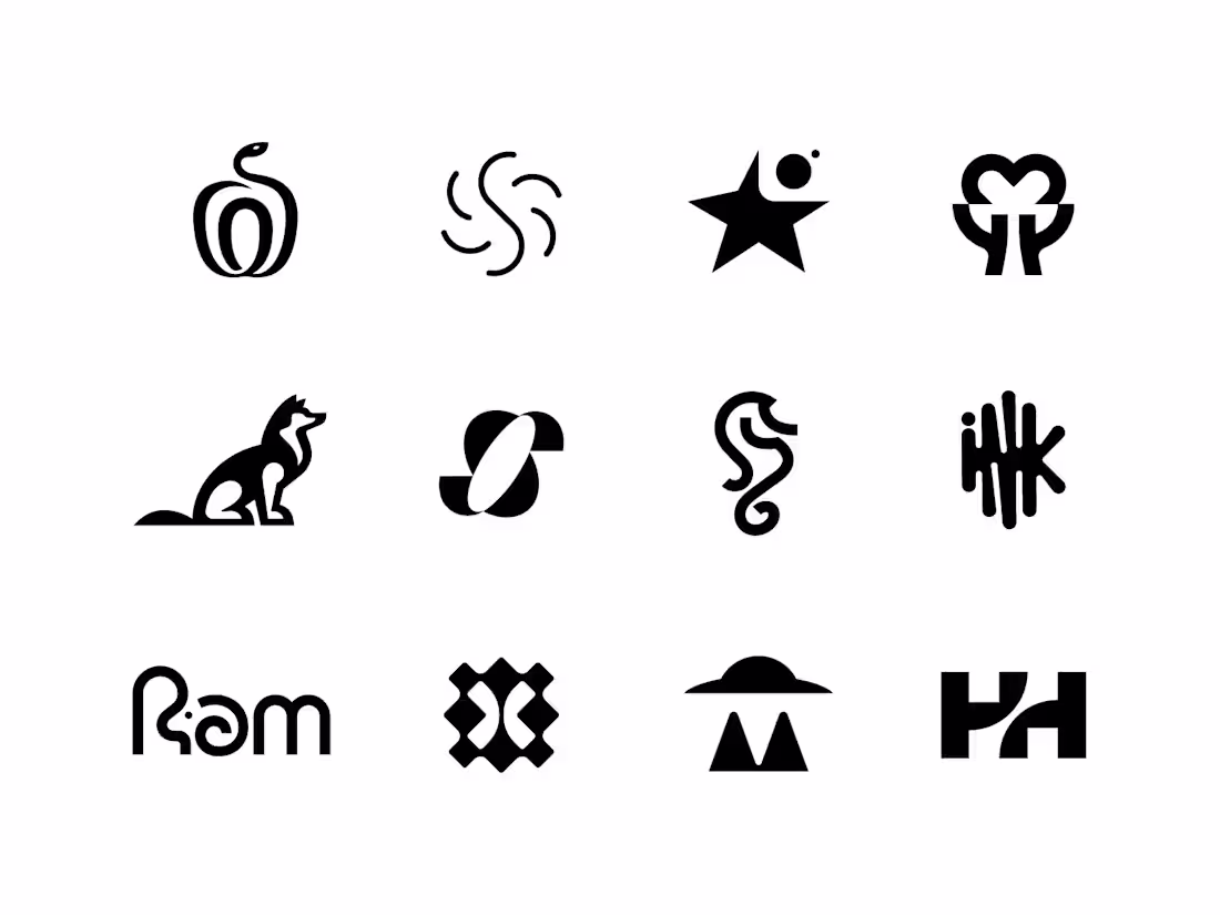 Cover image for Collection of some of my favorite logo marks from the past f...