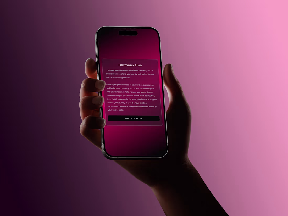 Cover image for Harmony Hub — AI Mental Health Bot