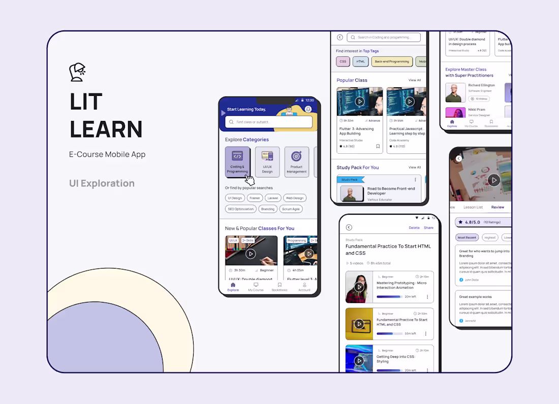 Cover image for Course Mobile App