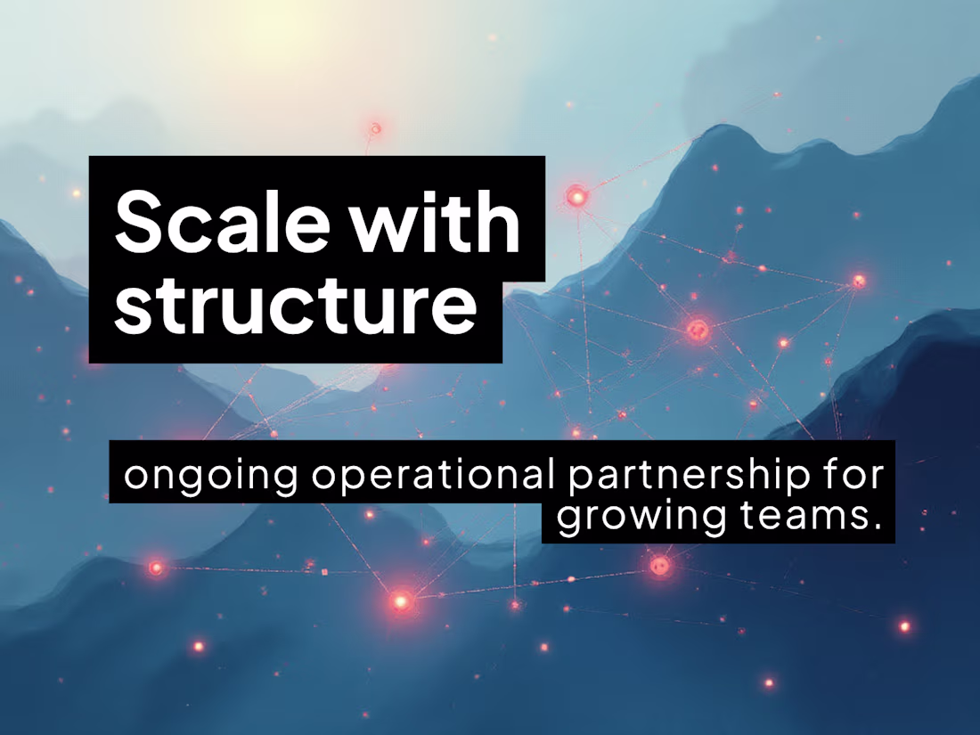 Cover image for Strategic Operations / Fractional COO