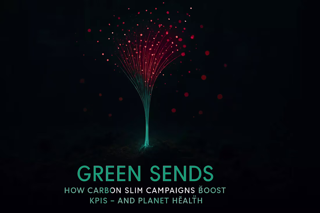 Cover image for Green Sends: How Carbon-Slim Campaigns Boost KPIs — and Planet Health