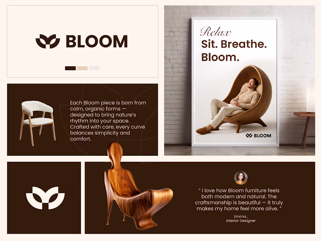 Cover image for Bloom is a modern furniture