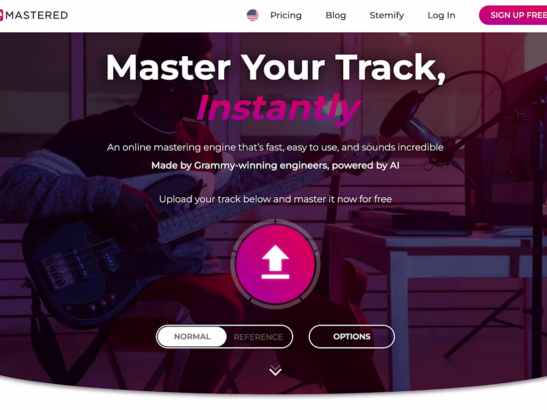 Cover image for Engaging Copywriting for a Major AI Music Mastering Platform