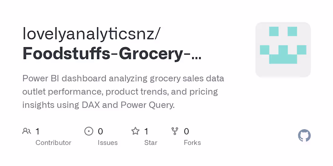 Cover image for Foodstuffs Grocery Sales Analysis Dashboard