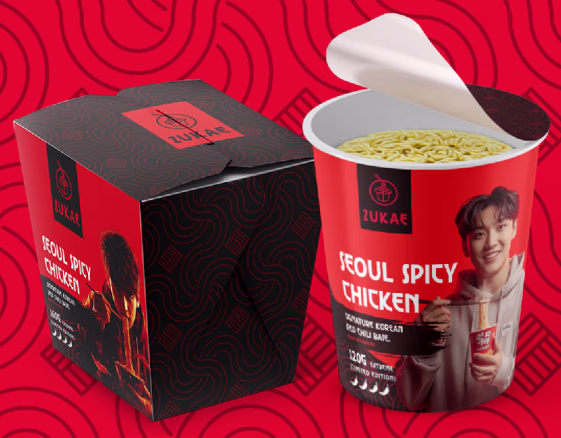 Cover image for Zukae | Instant noodle Branding & Packaging Design