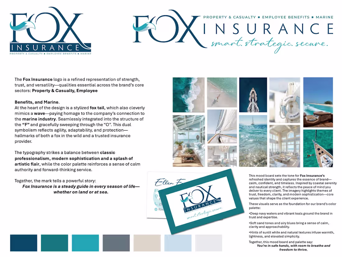 Cover image for Fox Insurance Brand Identity 