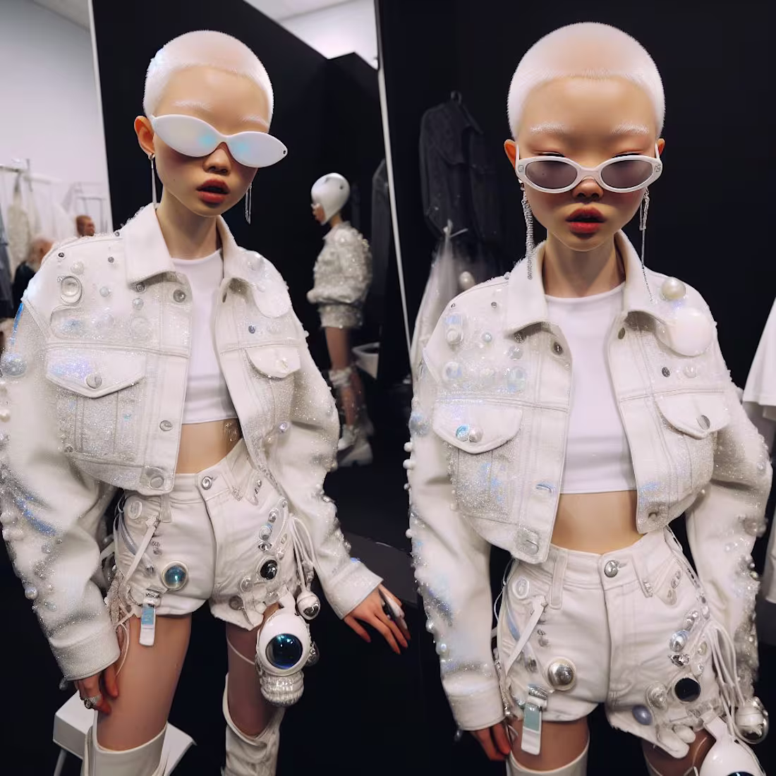 Cover image for BEHIND THE SCENES AT AI FASHION WEEK