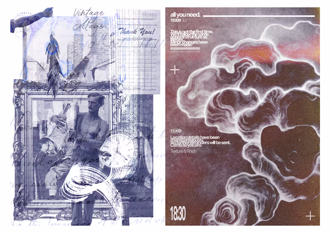 Cover image for A collection of self-initiated poster