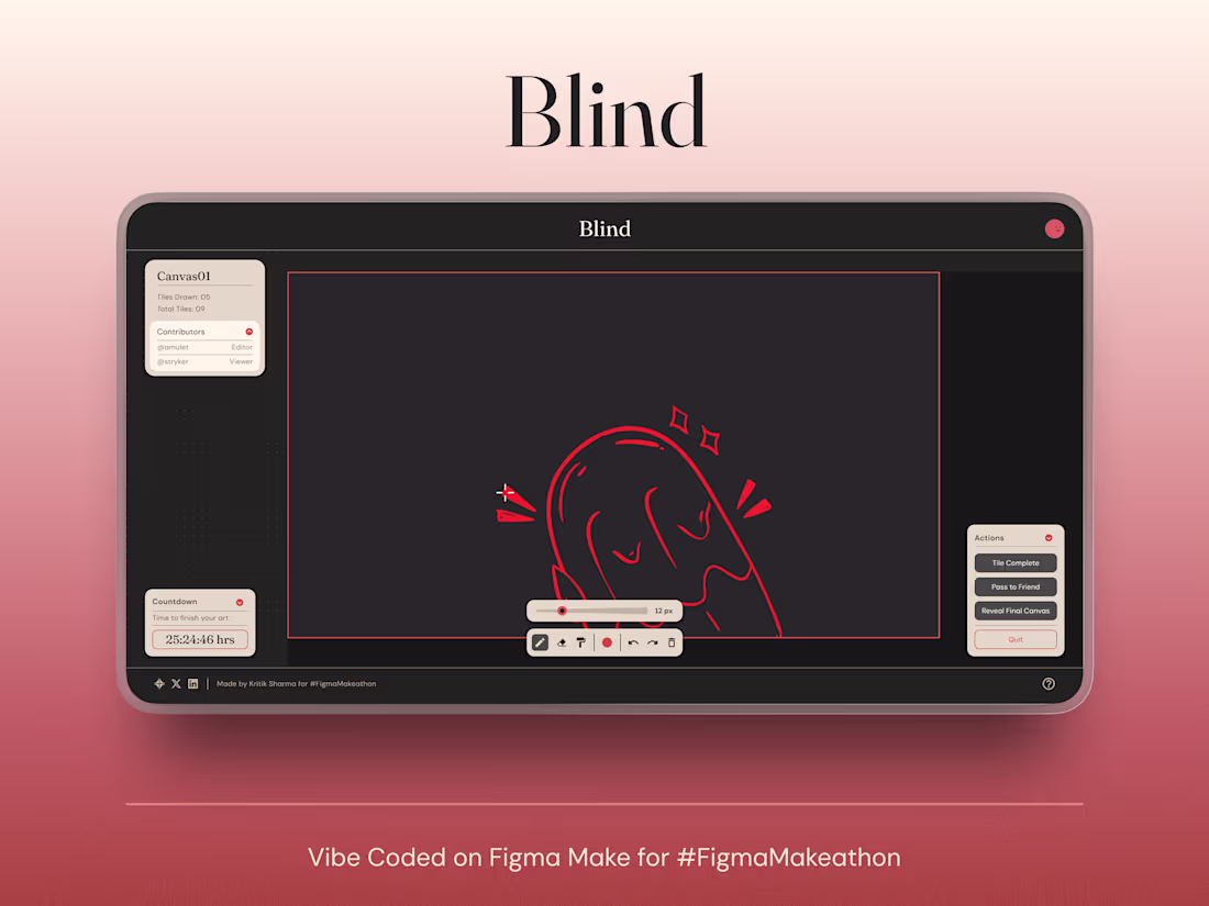 Cover image for Unleash Creativity with Blind: The Collaborative Drawing App