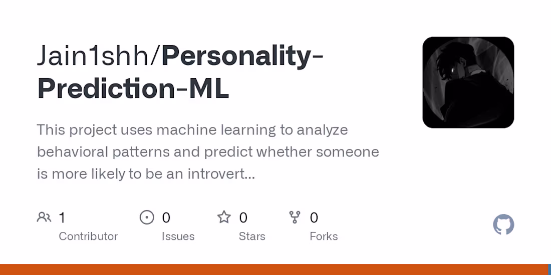 Cover image for Personality Prediction ML Model Development