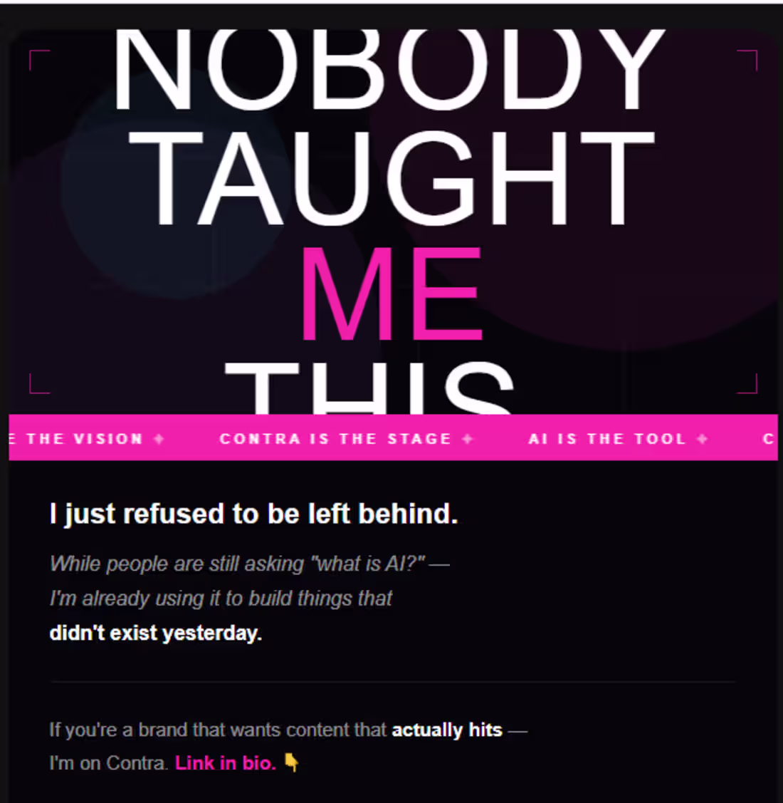 Cover image for I told Claude to generate