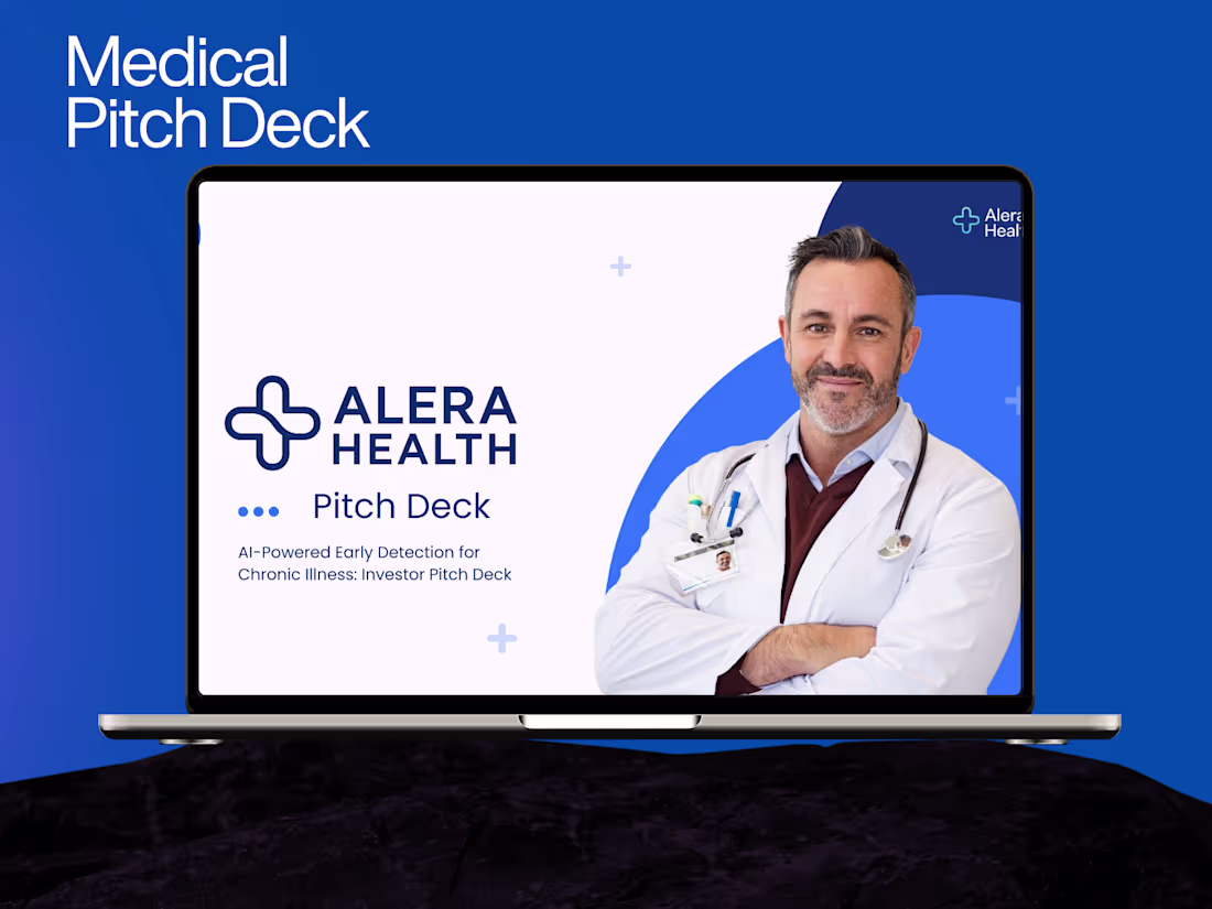 Cover image for Alera Health Pitch Deck Design